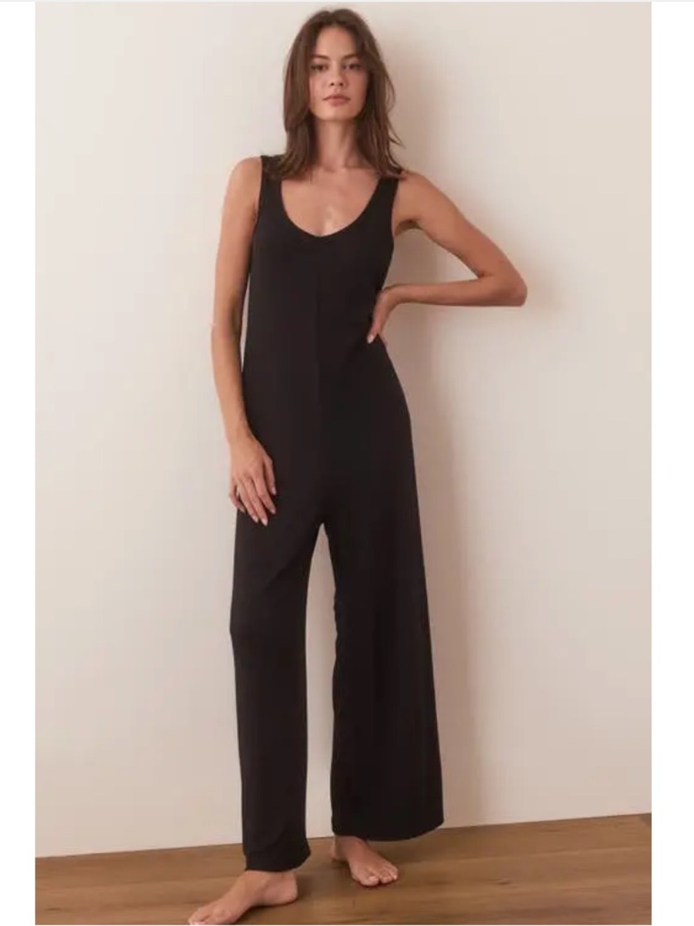 Marine Layer Lexi Rib Lounge Jumpsuit